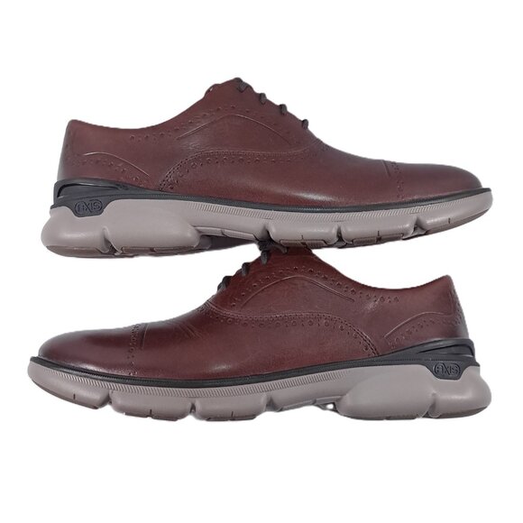 Johnston & Murphy Tanner XC4 Oxford Shoes Men 9 M Cap Toe Leather Brown Lace Up - Picture 6 of 16
